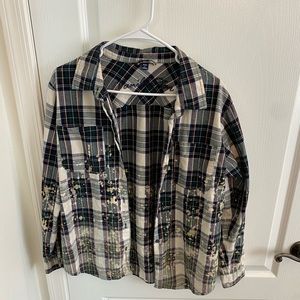 Vanilla Star Bleached Flannel size Large
